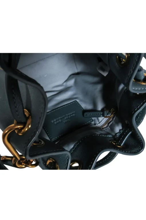 Marc Jacobs - Teal Leather Mini Buck Bag Crossbody