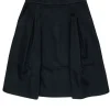Marcellamoda - Navy Midi Skirt w/ Pockets Sz L
