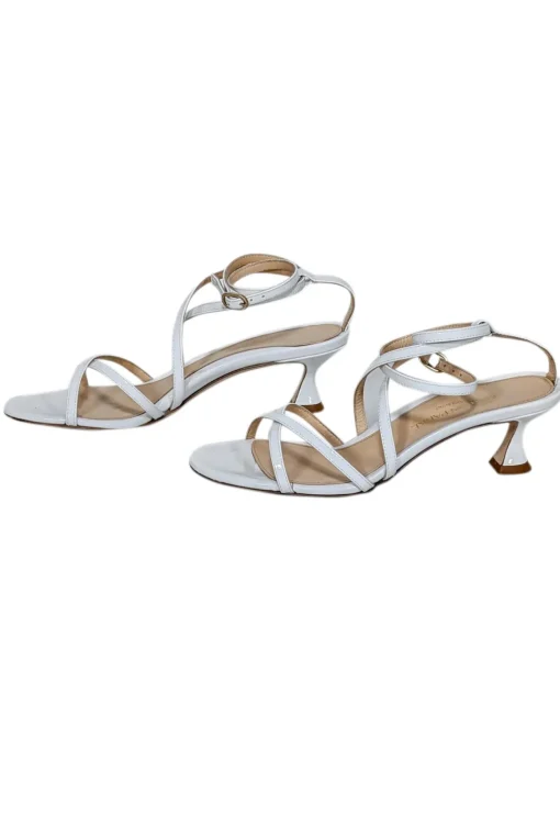 Marion Parke - White "Raina" Strappy Sandal Sz 7