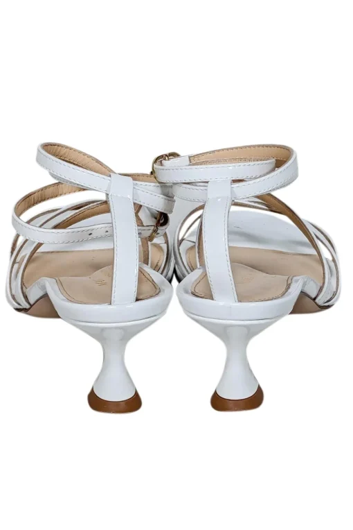 Marion Parke - White "Raina" Strappy Sandal Sz 7