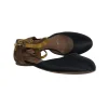 Marni - Black & Olive Satin Flats Sz 6.5