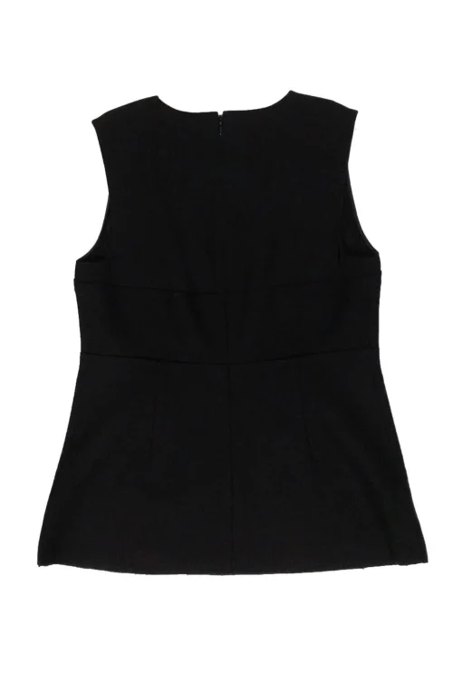 Marni - Black Peplum Top Sz 2