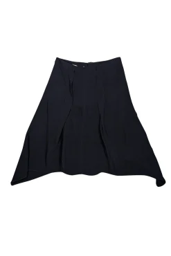 Marni - Black Pleated Waist Detail Skirt Sz 6