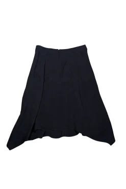 Marni - Black Pleated Waist Detail Skirt Sz 6
