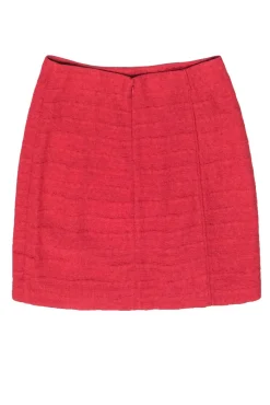 Marni - Coral Tween Mini A-Line Skirt Sz 4