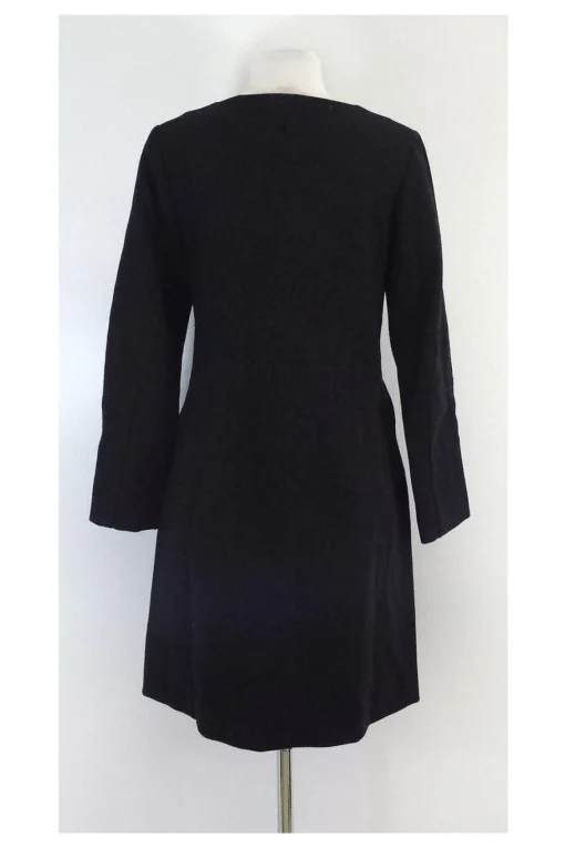 Marni - Grey Wool Zip Coat Sz 2