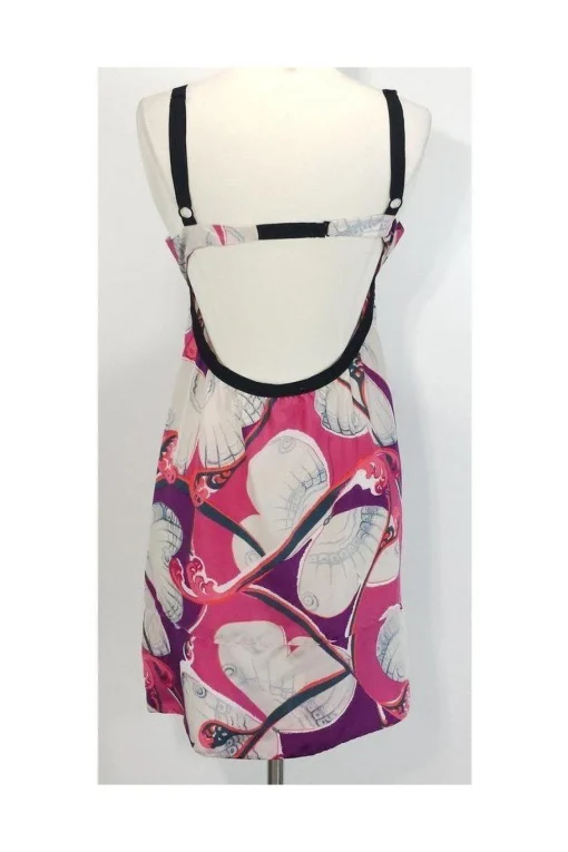 Marni - Silk Abstract Print Dress Sz 2