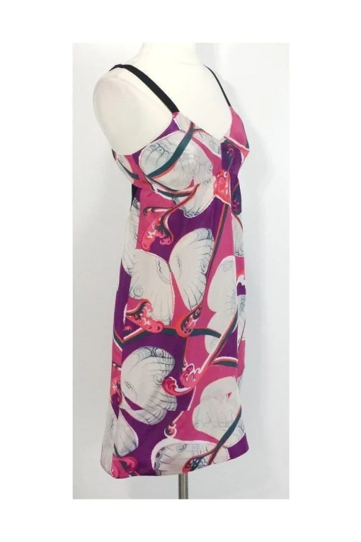 Marni - Silk Abstract Print Dress Sz 2