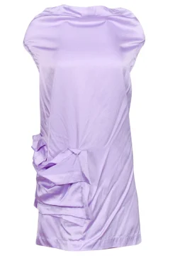 McQ Alexander McQueen - Purple Halter Dress Sz 10