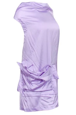 McQ Alexander McQueen - Purple Halter Dress Sz 10