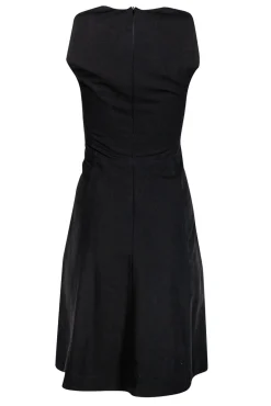 Michael Kors - Black Cotton Fit & Flare Dress Sz 2