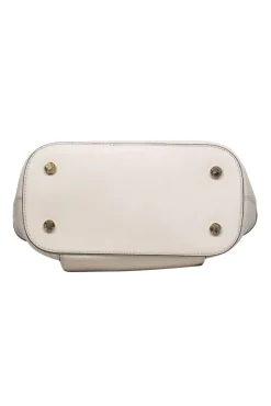 Michael Kors - Cream Leather Mini Zipper Tote