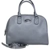 Michael Kors - Grey Leather Bowling-Style Bag