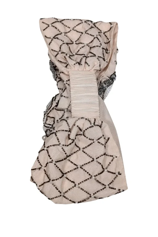 Mignonne Gavigan - Cream "Le Charlot Turban" Headband