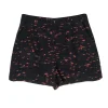 Milly - Black & Pink High Waisted Boucle Shorts Sz 6