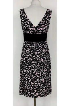 Milly - Black & Pink Printed Dress Sz 4