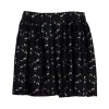 Milly - Black & Tan Marbled Skater Skirt Sz 6