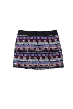 Milly - Red, White, & Blue Tweed Miniskirt Sz 2