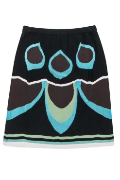 Missoni - Cool-Toned Merino Wool Blend Knit Skirt Sz 4