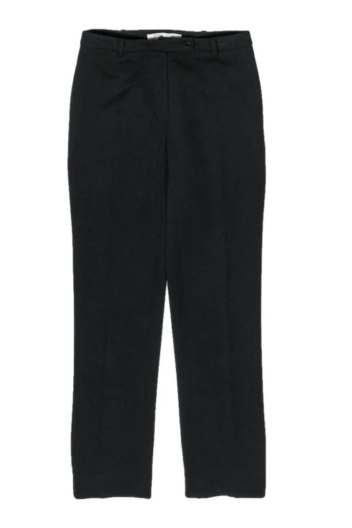Miu Miu - Black Straight Leg Trousers Sz 4