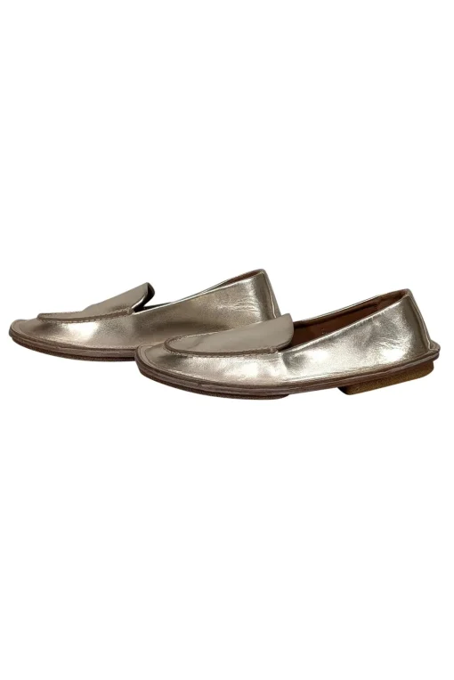 Moma - Gold Metallic Flats Sz 7