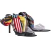 Monse - Multi Colored Ribbon Strap Heels Sz 7