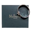 Mulberry - Silver "Bayswater Metal Slim" Bracelet Sz S
