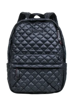 MZ Wallace - Black Quilted Backpack