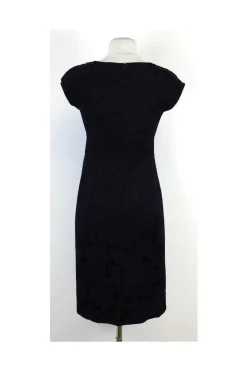 Nanette Lepore - Black & Navy Brocade Dress Sz 2