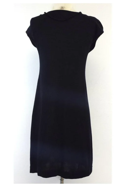 Nanette Lepore - Black Knit Silk Blend Dress Sz S