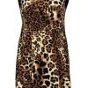 Nanette Lepore - Leopard Printed Silk Fit & Flare Dress Sz 4