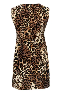 Nanette Lepore - Leopard Printed Silk Fit & Flare Dress Sz 4