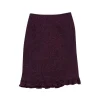 Nanette Lepore - Purple Tweed Skirt Sz 2