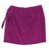 Nanette Lepore - Violet Ruffle Bow Silk Skirt Sz 6