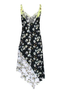 Off-White - Black & Yellow  Logo Print Dress Sz 6