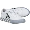 Off-White - White Seakers w/ Logo & Tag Detail Sz 9