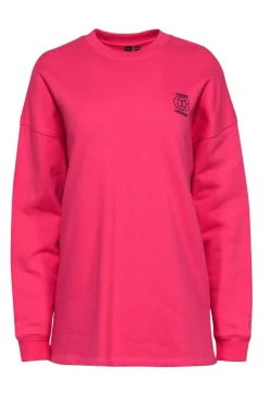 Opening Ceremony - Bright Pink "French Rose" Oversized Sweatshirt Sz XS