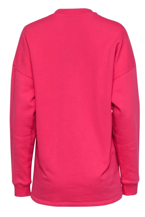 Opening Ceremony - Bright Pink "French Rose" Oversized Sweatshirt Sz XS