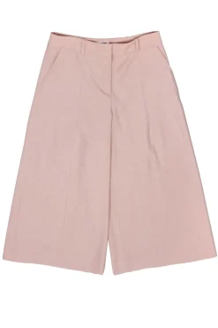 Oscar De La Renta - Blush Pink Wide Crop Pant Sz 10