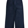 Paige - Black Wax Coated Cropped Wide Leg Jeans Sz 8