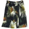 Pauw - Green & Black Print Skirt Sz 4