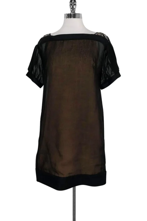 3.1 Phillip Lim - Black Nude Lining Dress Sz 2