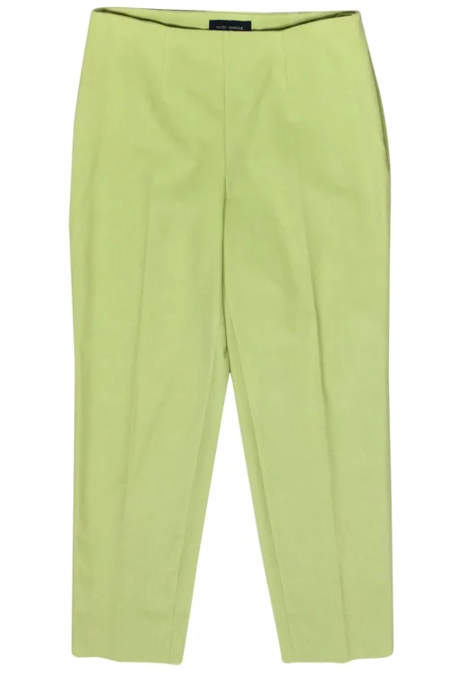 Piazza Sempione - Pastel Green High Waisted Tapered Trousers Sz 6