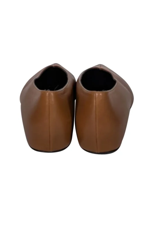 Pierre Hardy - Tan Leather Pointed Toe Flats Sz 11