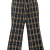 Plan C - Green Plaid Straight Leg Dress Pants Sz 8