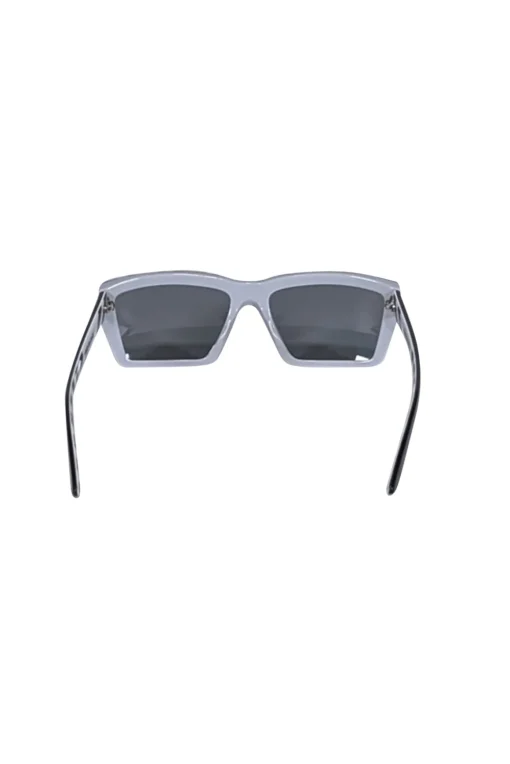 Prada - Black & White Rectangle Frame Sunglasses