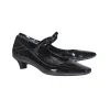 Prada - Black Patent Leather Strappy Mary Jane Pumps Sz 7.5