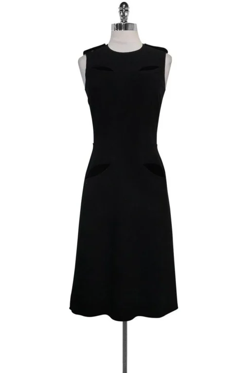 Prada - Black Sleeveless Dress Sz 2