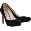Prada - Black Suede basic Pumps Sz 6