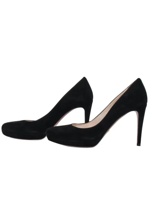 Prada - Black Suede basic Pumps Sz 6